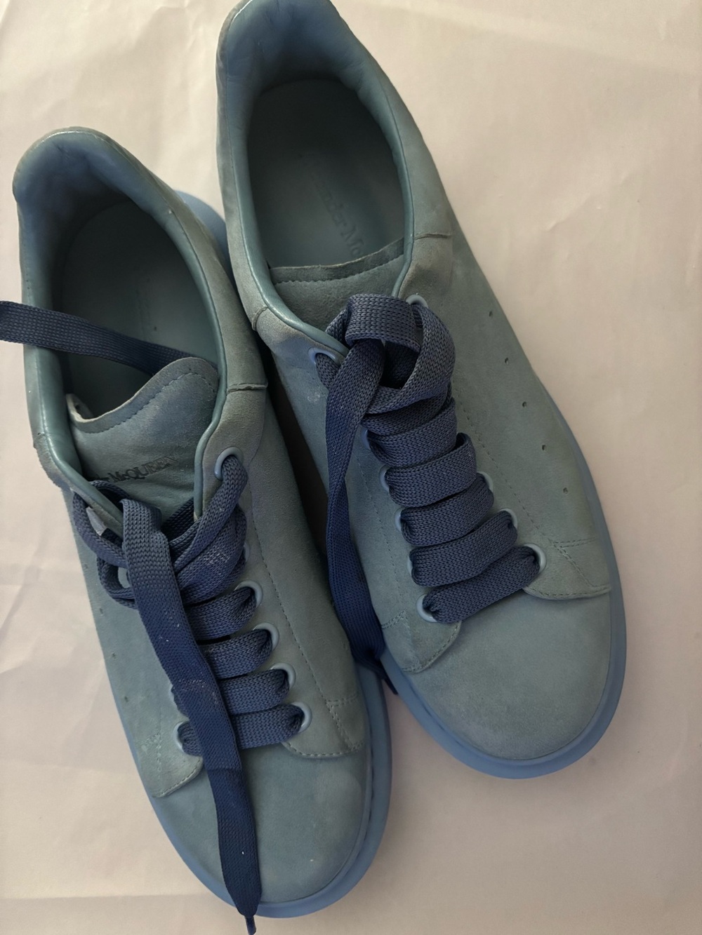 Alexander McQueen 
Oversized Sneaker all blue
Size 10 US  / 43 D